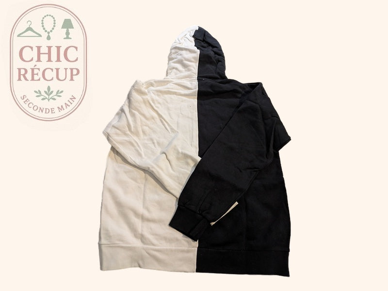 Hoodie Narcissik Me - M - Noir Et Blanc - Thgen-141