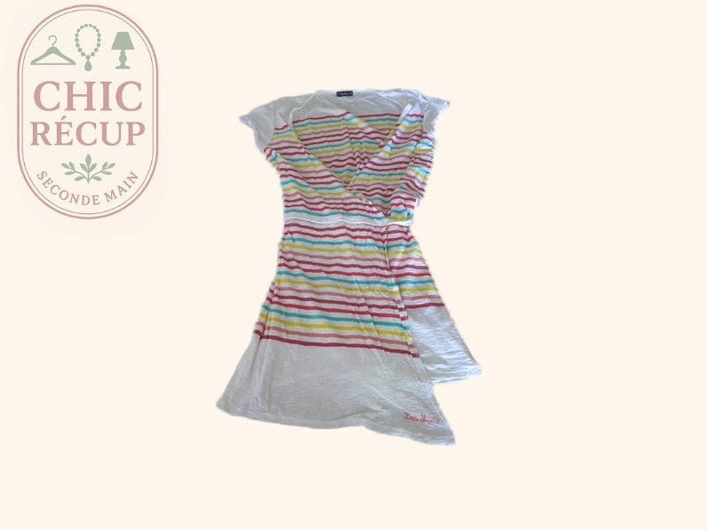 Robe d'été Little Marcel - Xl - Blanc - Rayures