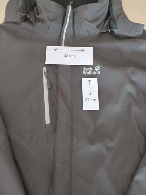 Veste - Jack Wolfskin - M - Gris - Texapore
