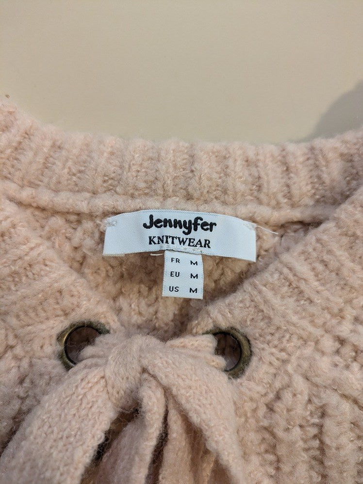 Pull D'hiver Jennyfer - M - Crème Rose - Chpav-22
