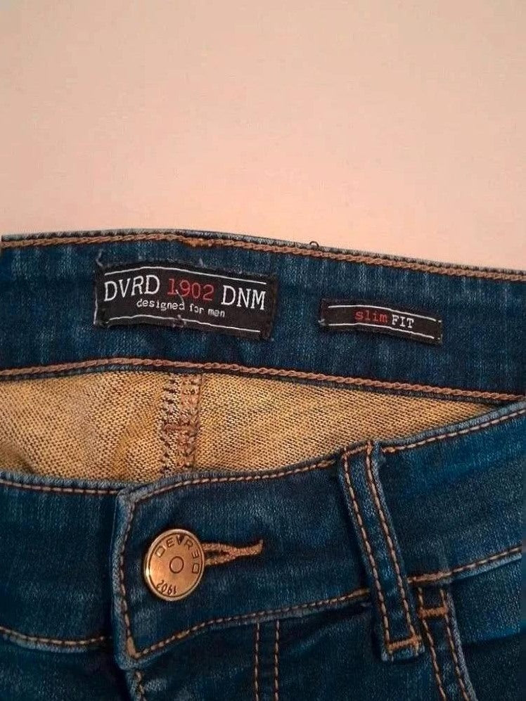 Jeans Slim Devred - L - Bleu - Ayazn-8