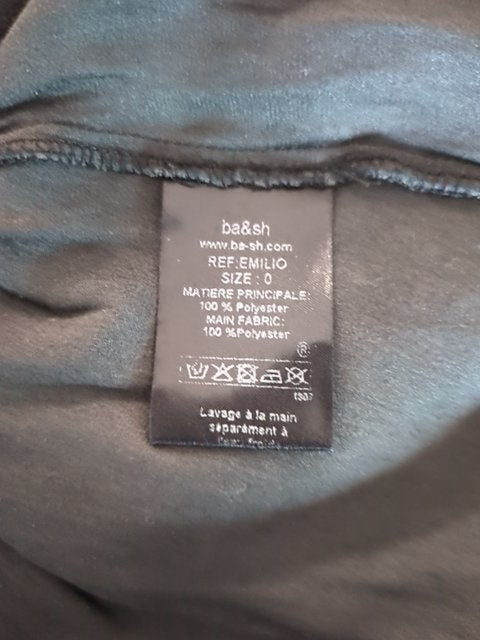 Robe - Ba&sh - 34 - Noir - Sthas-16