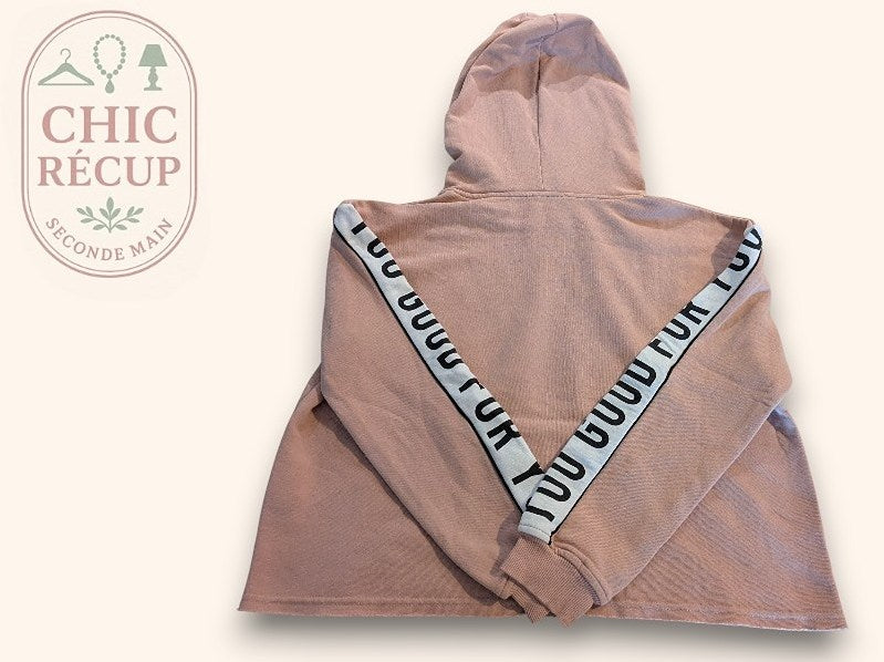 Sweat À Capuche Jennyfer - M - Rose - Chpav-49