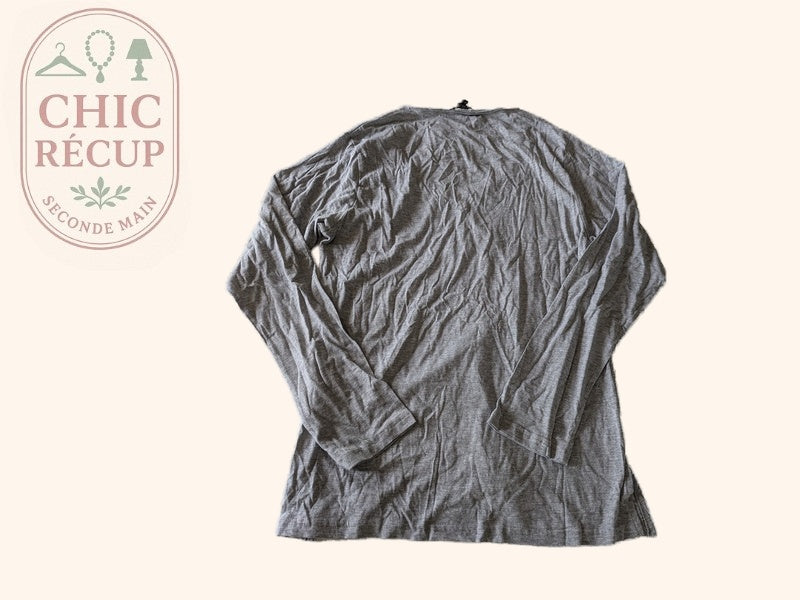 T-shirt Longboard - Xl - Gris - Labag-404