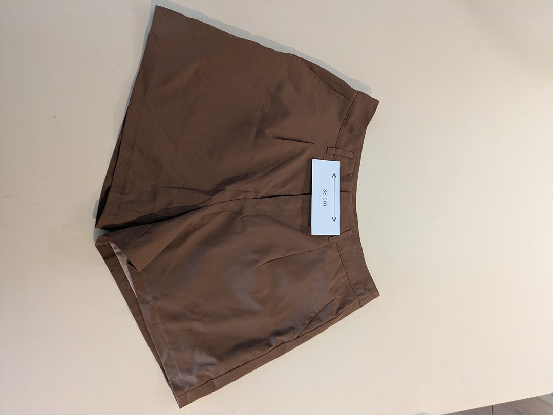 Short Shein - 40 - Marron - Evvio-17