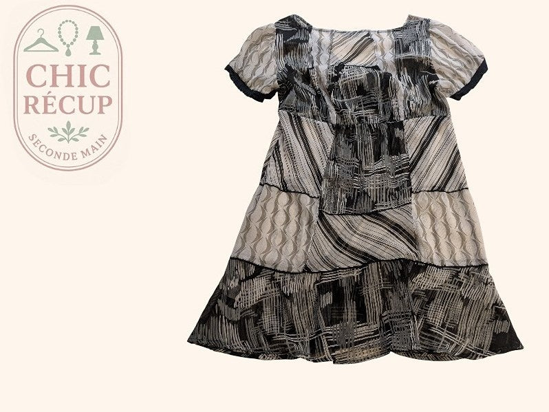 Robe D'été Didipi - M - Gris - Anbou-52
