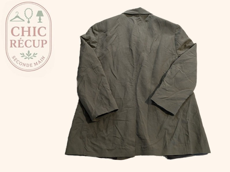 Veste Chemise Mng Man - L - Kaki - Lulaf-05