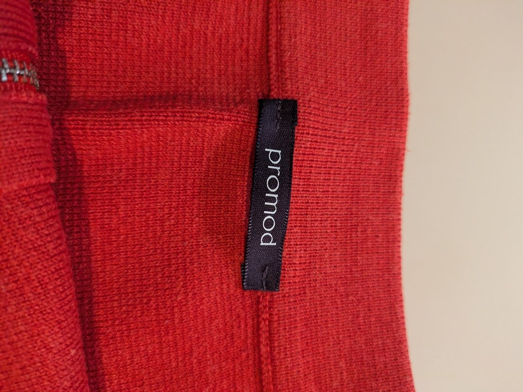 Mini-jupe Promod - S - Rouge - Mache-22