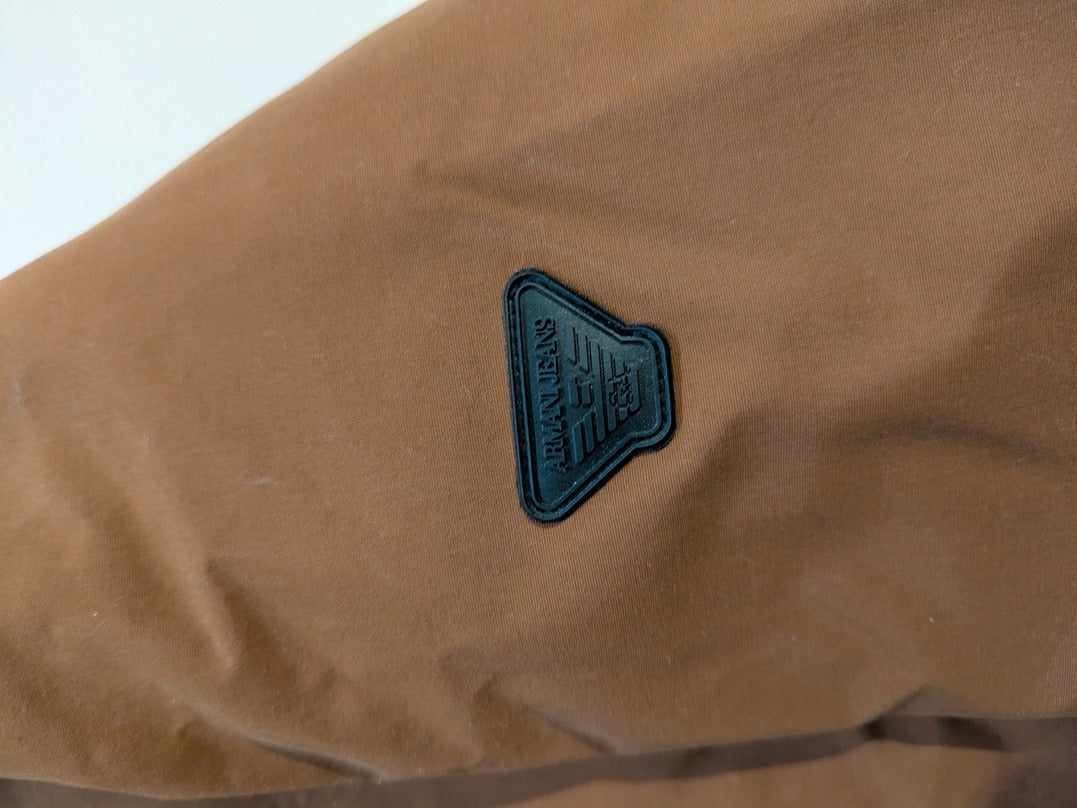 Doudoune Armani Jeans - Xl - Marron - Thgen-52