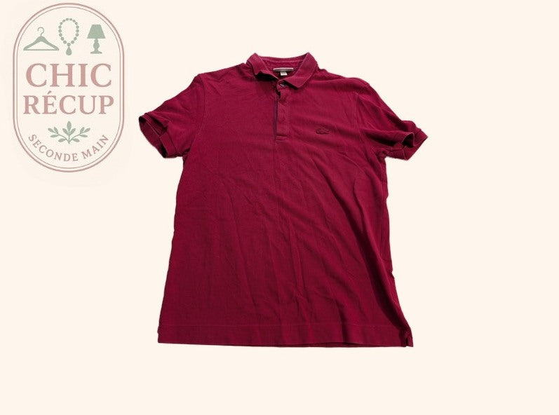 Polo Lacoste - S - Bordeaux - Saaug-26