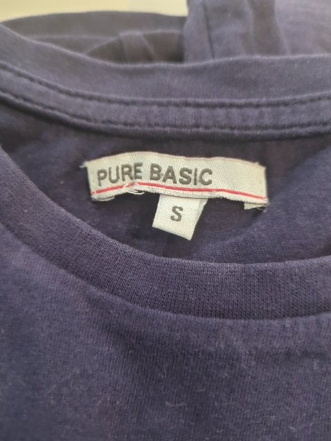T-shirt - Pure Basic - S - Navy - Lot de 4