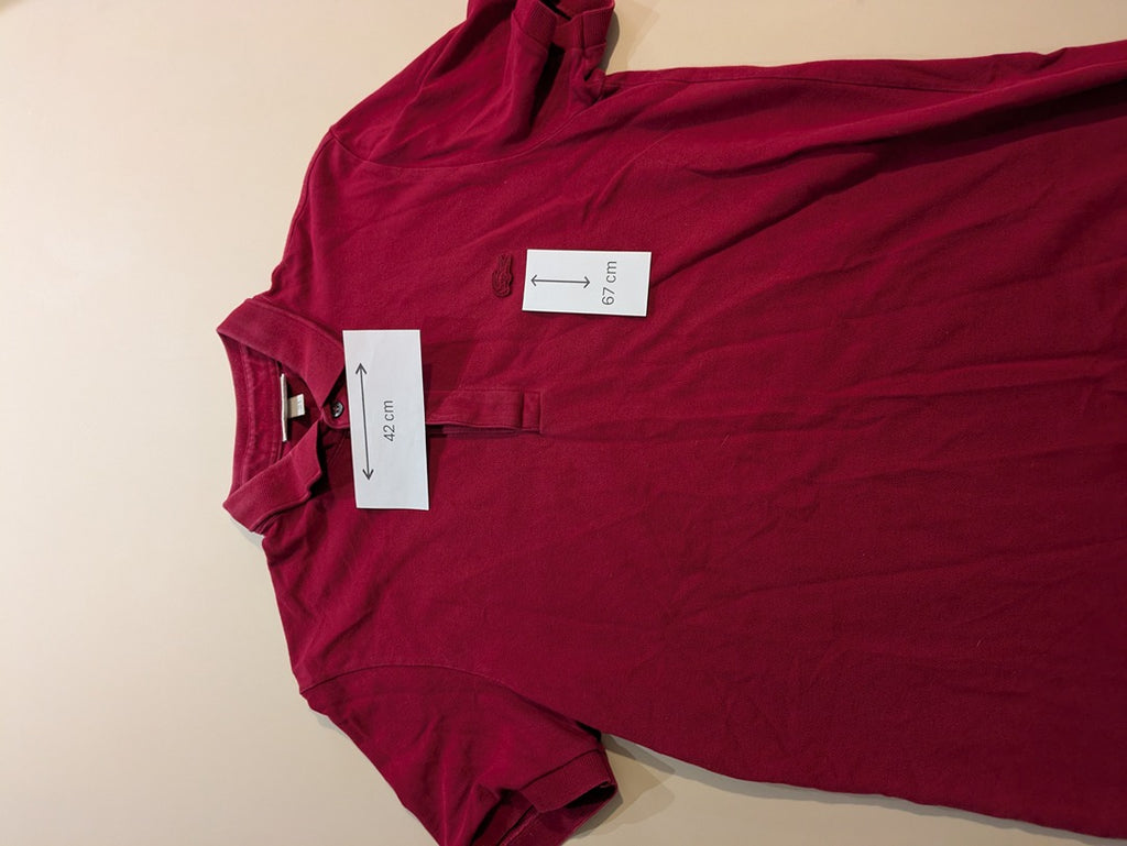 Polo Lacoste - S - Bordeaux - Saaug-26