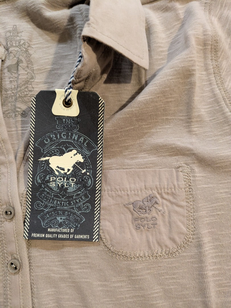 T-shirt Polo Sylt - Xxxl - Gris - Labag-200