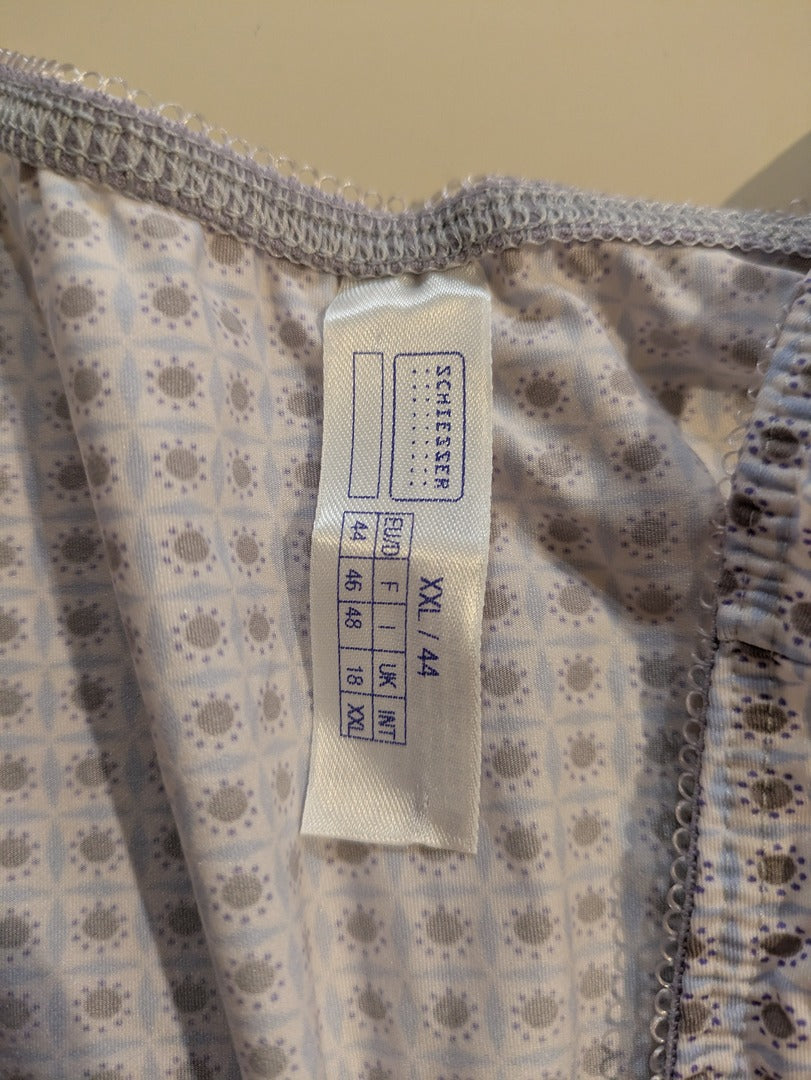 Debardeur Schiesser - Xxl - Bleu Clair - Labag-191