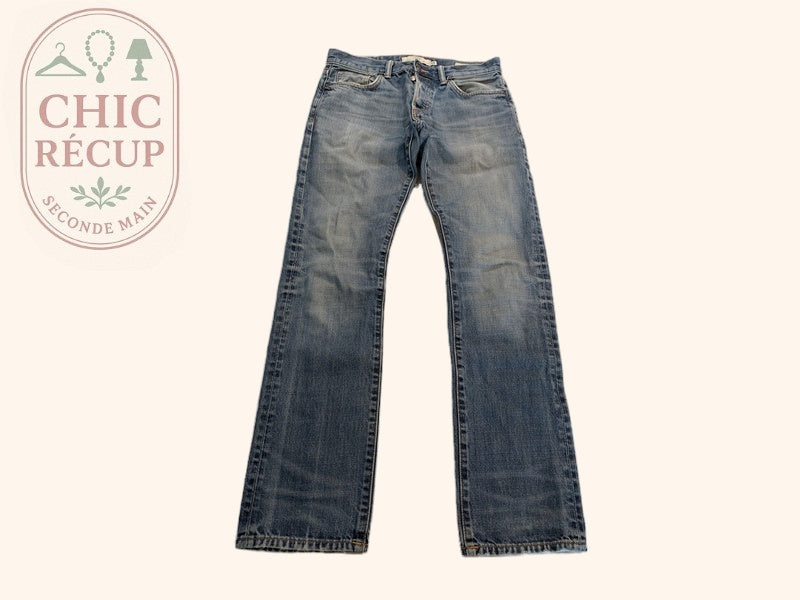 Jeans Coupe Droite L.o.g.g. - M - Bleu - Audeb-75