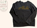 Pull Fila - Xs - Noir - Lépas-12