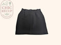 Jupe courte Naf Naf - 38 - Noir - Jupe patineuse