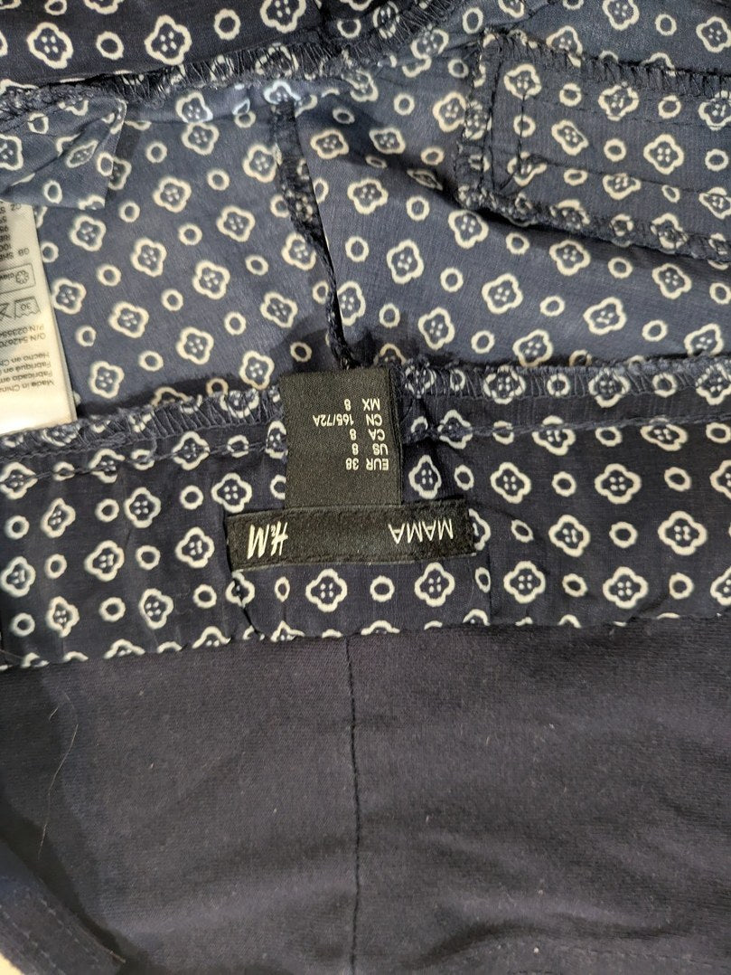 Pantalon Maternité H&m - 38 - Marine - Erbul-102