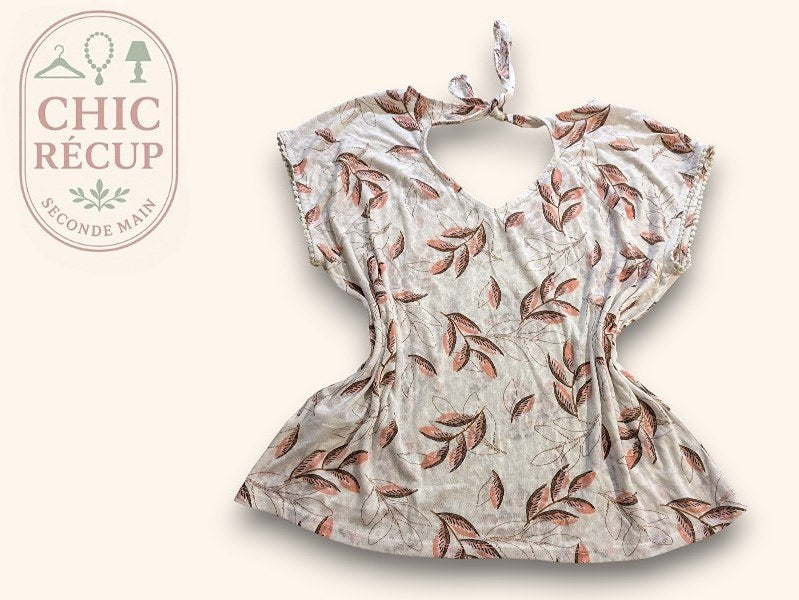 Blouse Gémo - L - Blanc - Chpav-27