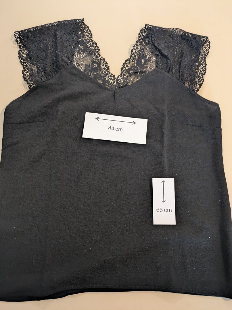 Blouse Naf Naf - M - Noir - Sabro-27