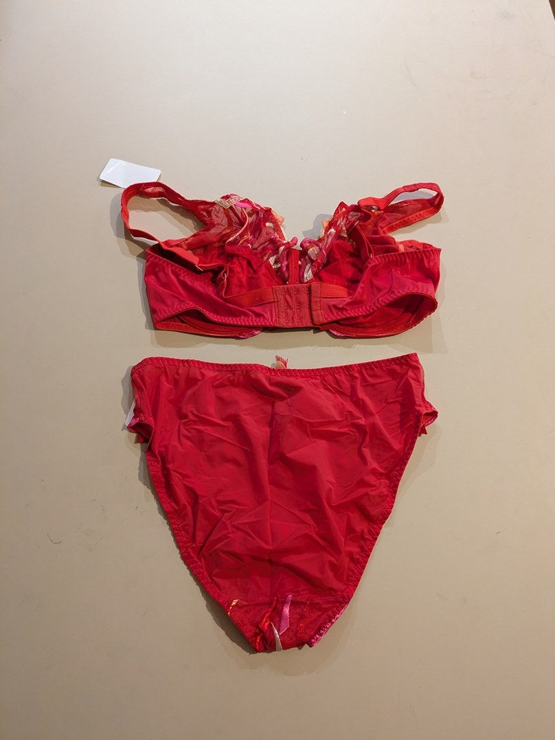 Ensemble de lingerie Barbara - 105e - Rouge