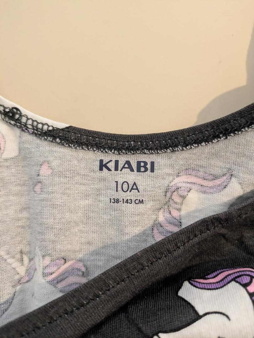 Robe Courte Kiabi - 10 Ans - Noir - Audeb