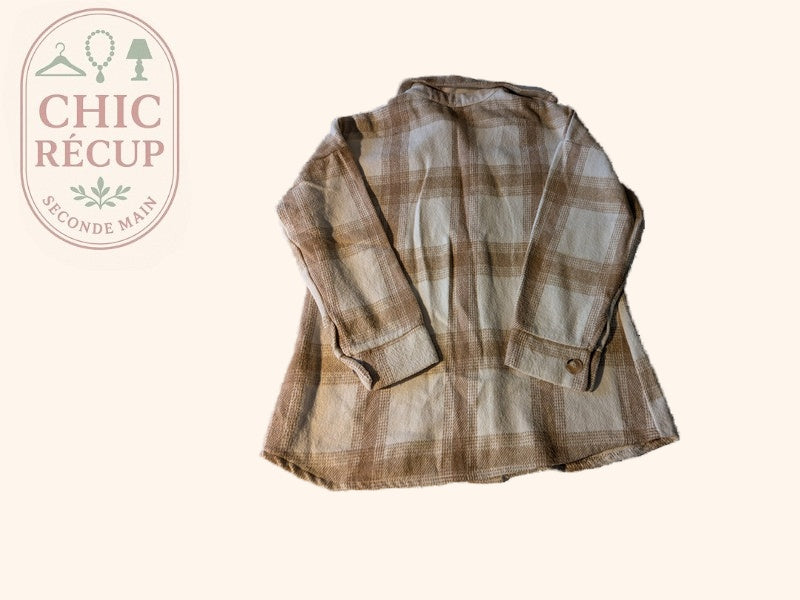 Chemise Cloothes - M - Beige - Lubel-61