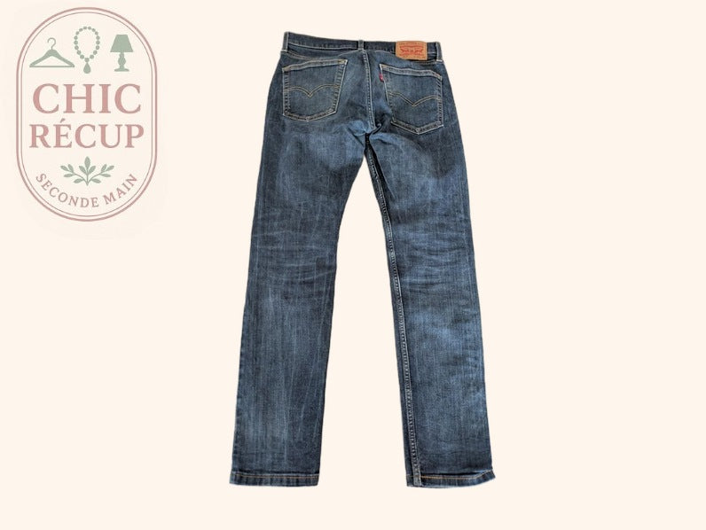 Jean slim Levi's - 40 - Bleu - 512