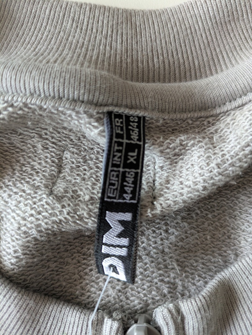 Gilet zippé Dim - Xl - Gris - 7991/p/07