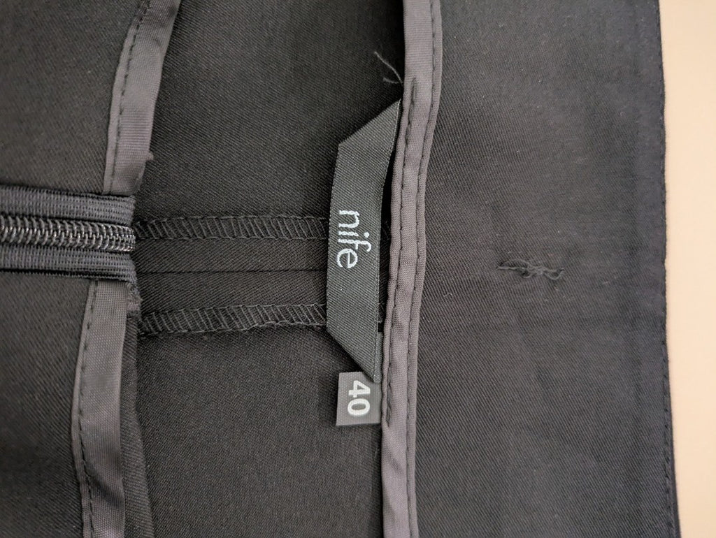 Pantalon Ajusté Nife - M - Noir - Olhat-76