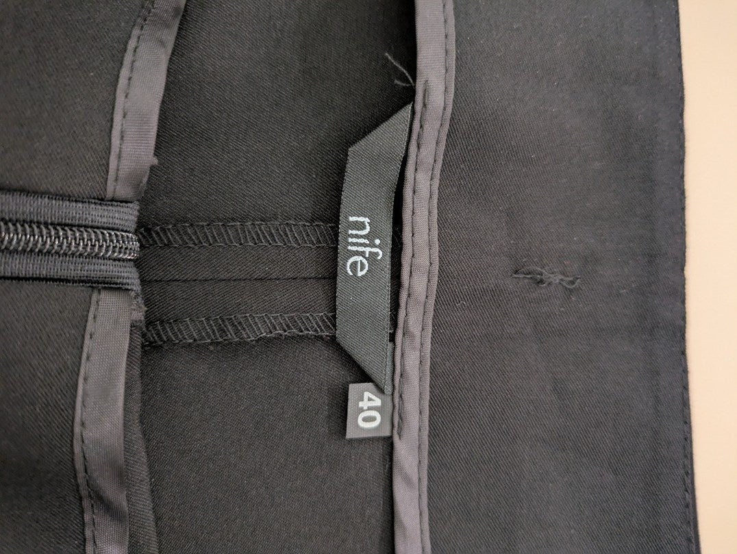 Pantalon Ajusté Nife - M - Noir - Olhat-76