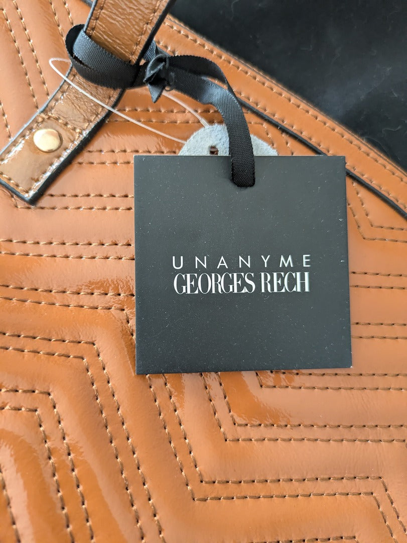 Sac à main Unanyme Georges Rech - 40x30x13 - Camel - Hadrian