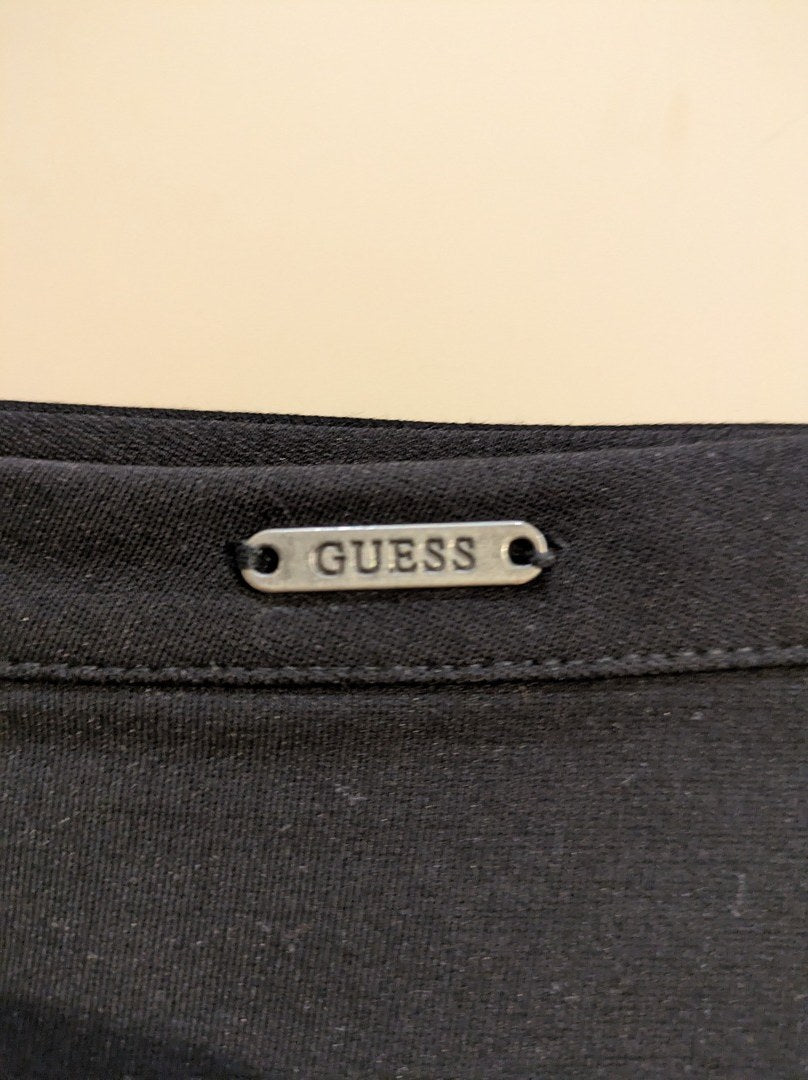 Jupe Longueur Genou Guess - L - Noir - Paval-61
