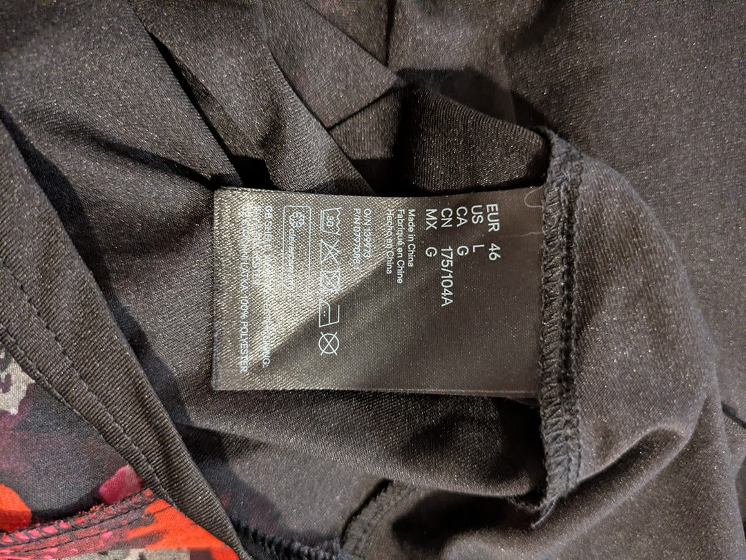 Robe Divided - 46 - Noir - Fleurs