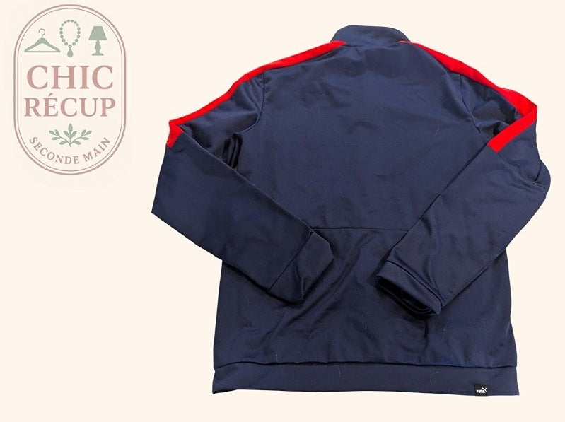 Gilets Zippe Puma - 13 Ans - Marine - Olhat-31