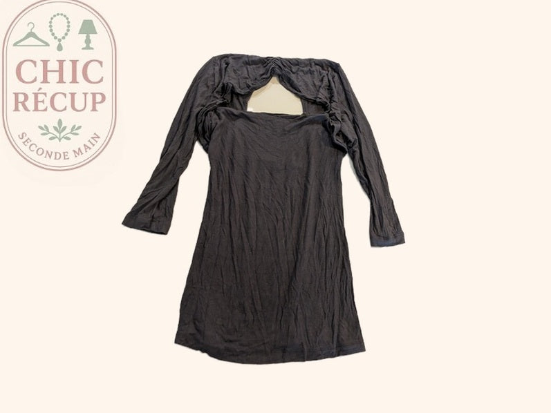 Blouse Mim - S - Gris - Elrio-16