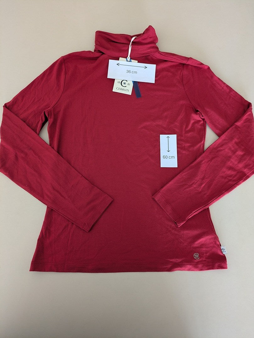 Pull Col Roulé - Cerutti - Xl - Rouge - Labag-58