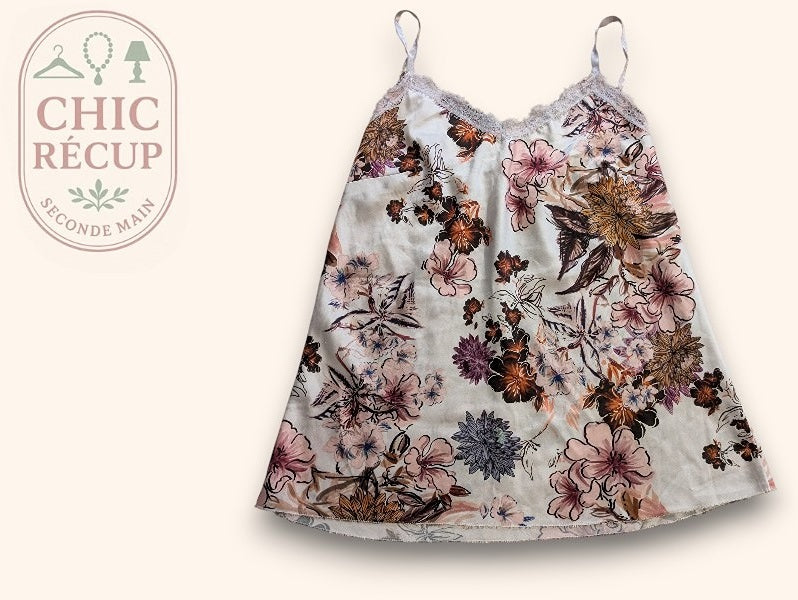 Débardeur Jade & Me - S - Beige/rose - Qubur-66