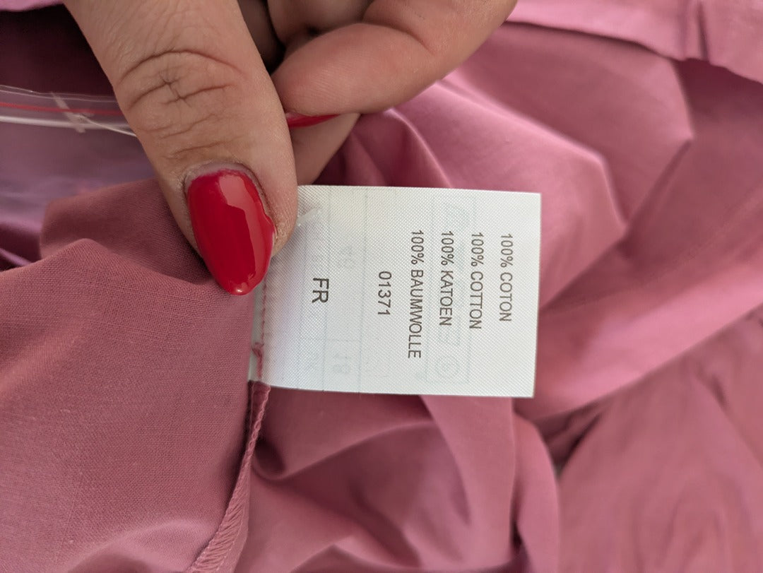 Blouse Damart - 46 - Rose - Broderies