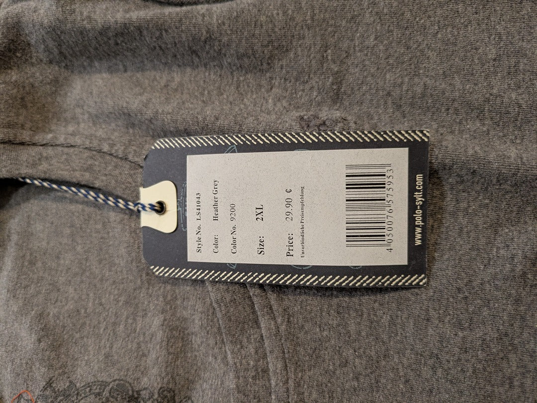 T-shirt Polo Sylt - 2xl - Gris - Labag-198
