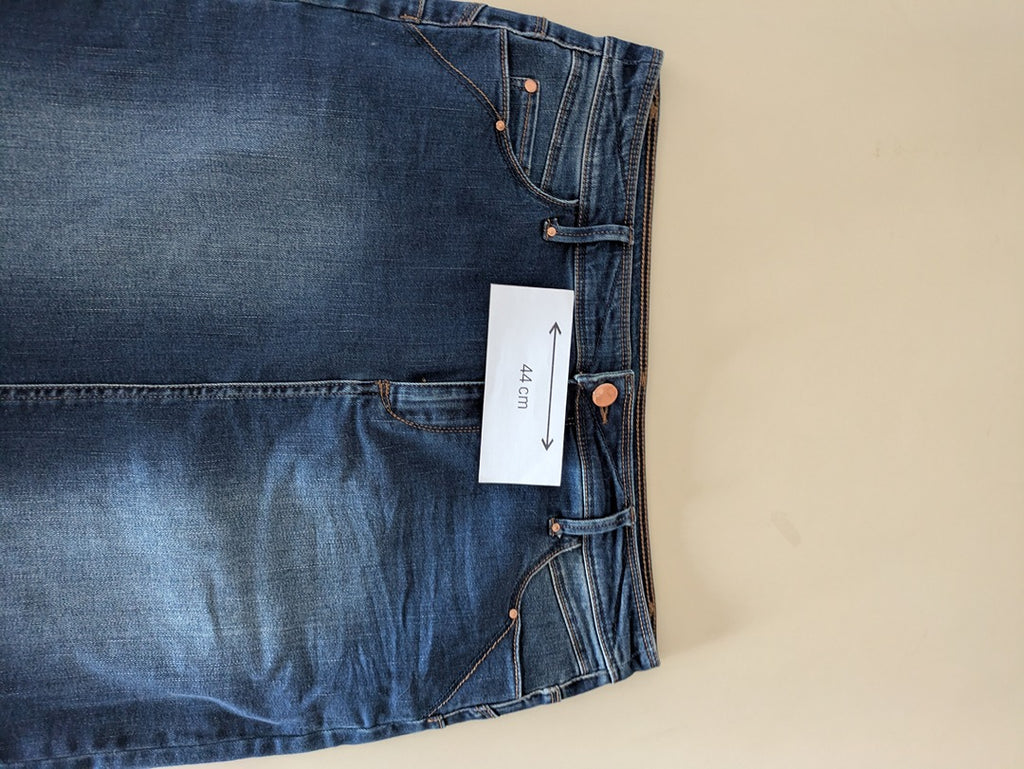 Jupe en jean Grain de Malice - 42 - Bleu - Denim