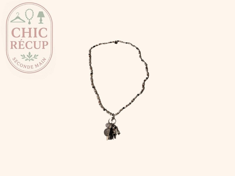 Collier Sans Marque - M - Blanc Et Beige - Lubel-53