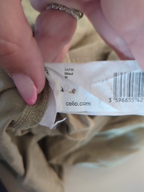 Chemise Celio - M - Kaki - Saaug-72