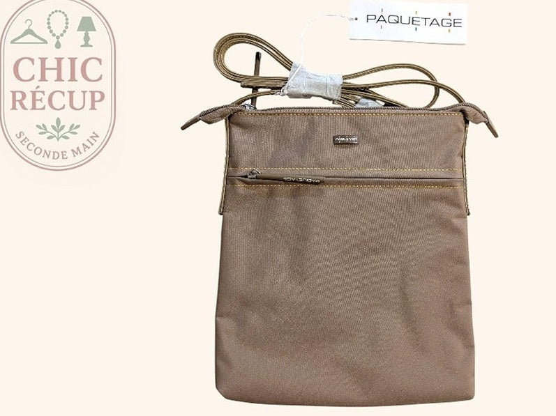 Sac À Bandoulière Paquetage - Taille Unique - Beige - Labag-