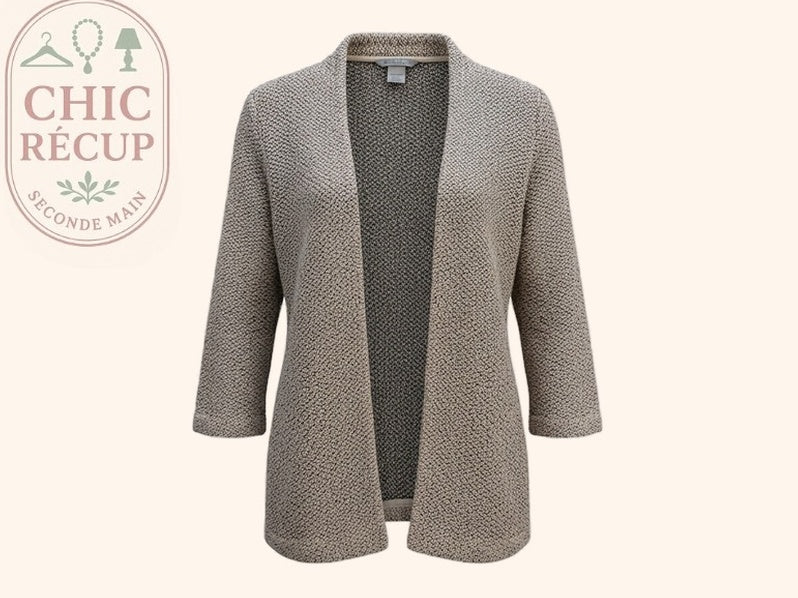 Cardigan H&m - S - Gris - Vabar-12