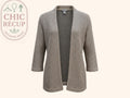 Cardigan H&m - S - Gris - Vabar-12