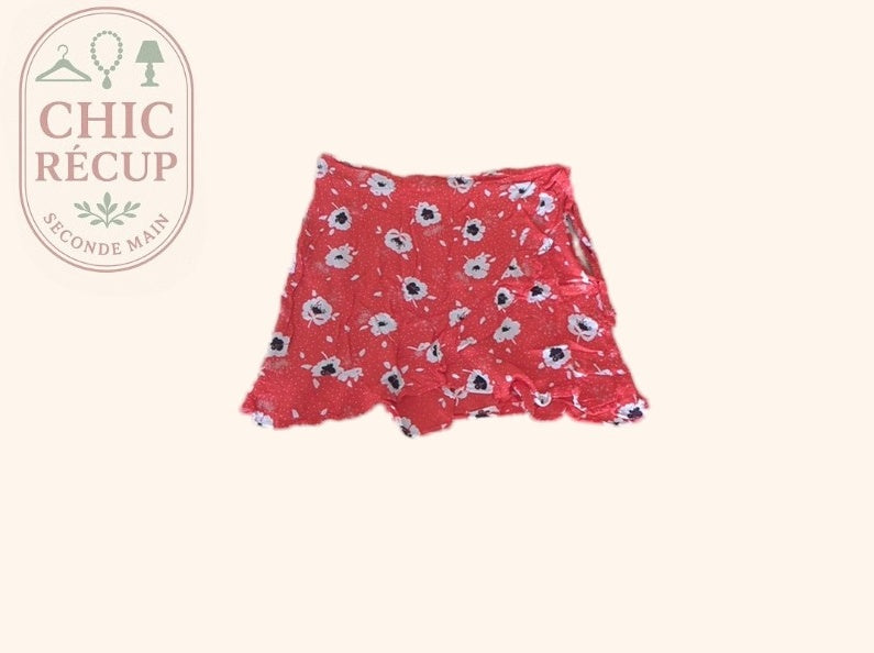 Mini-jupe Kiabi - Fr 46 - Rouge - Elmai-06