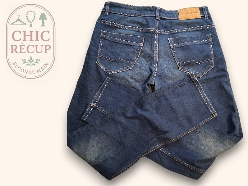 Jeans Slim Bonobo - M - Bleu - Olmar-6