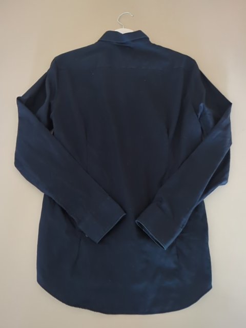 Chemise Seidensticker - M - Navy - Slim Fit