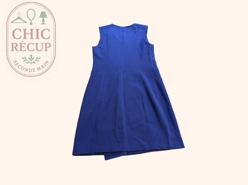 Robe Jacqueline Riu - 44 - Bleu - Zippée